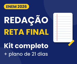 Kit Redação Reta Final ENEM 2026: kit completo com plano de 21 dias